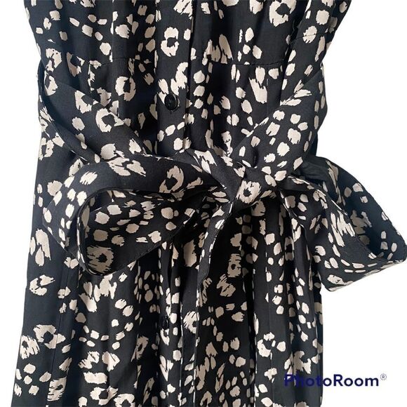 ZARA Cheetah Print Button Down Miranda Dress New - Picture 6 of 13